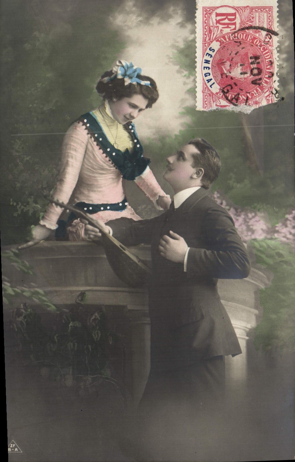 CPA Femme 