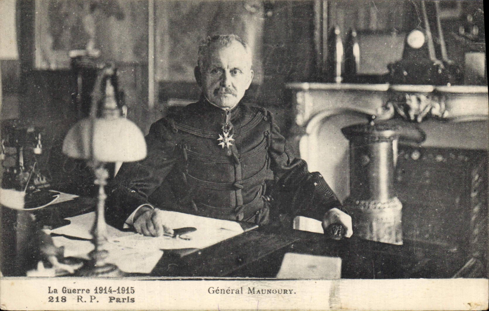 CPA Militaria General Maunoury 