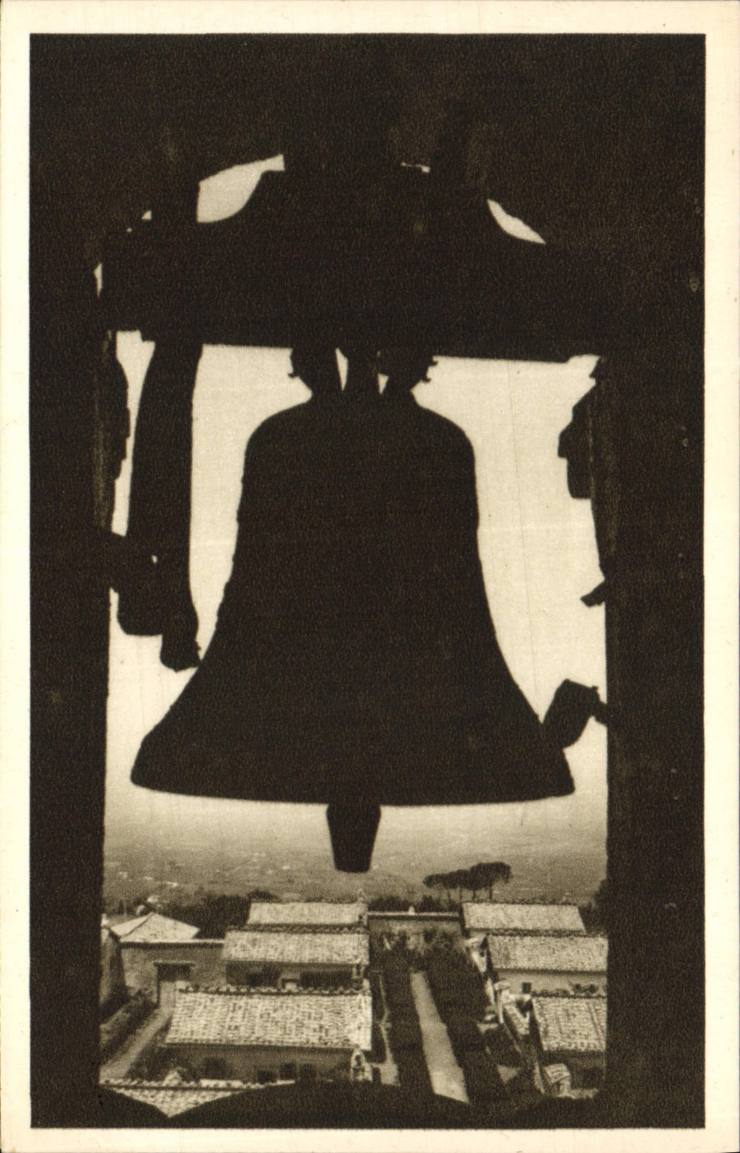 Vintage Postcard Bell Frascati Sacro Eremo Tuscolano Dal Bell-tower