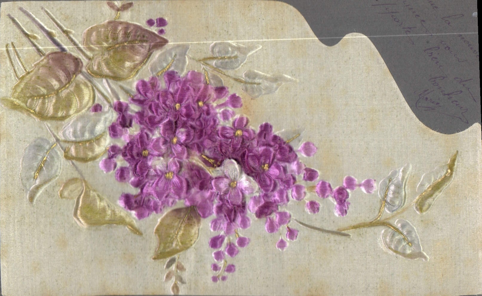 CPA Fantaisie Fleurs 