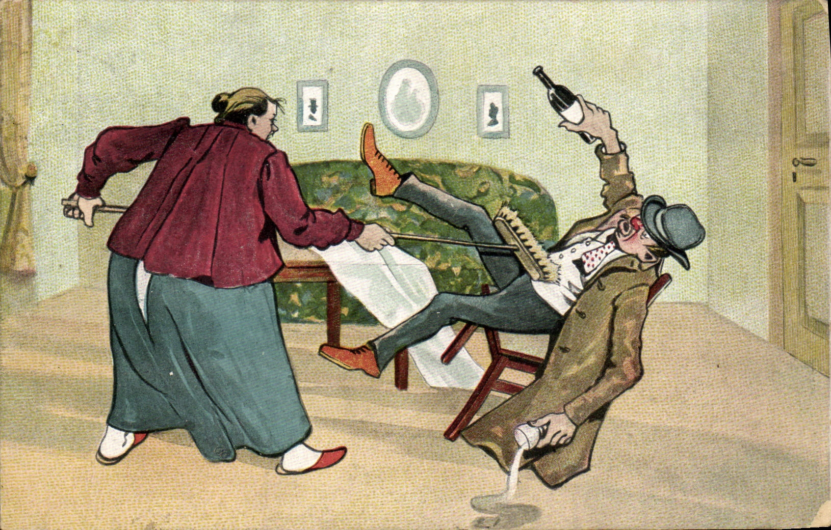 CPA Fantaisie Illustrateur 