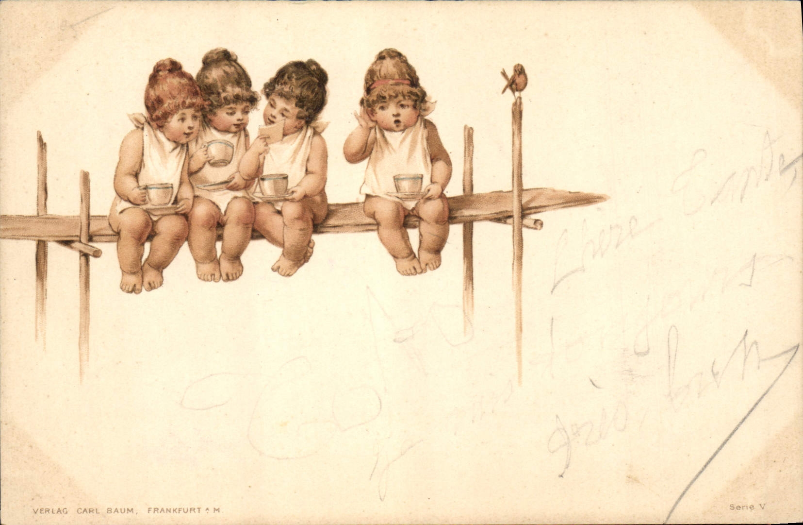 CPA Fantaisie Illustrateur Enfants