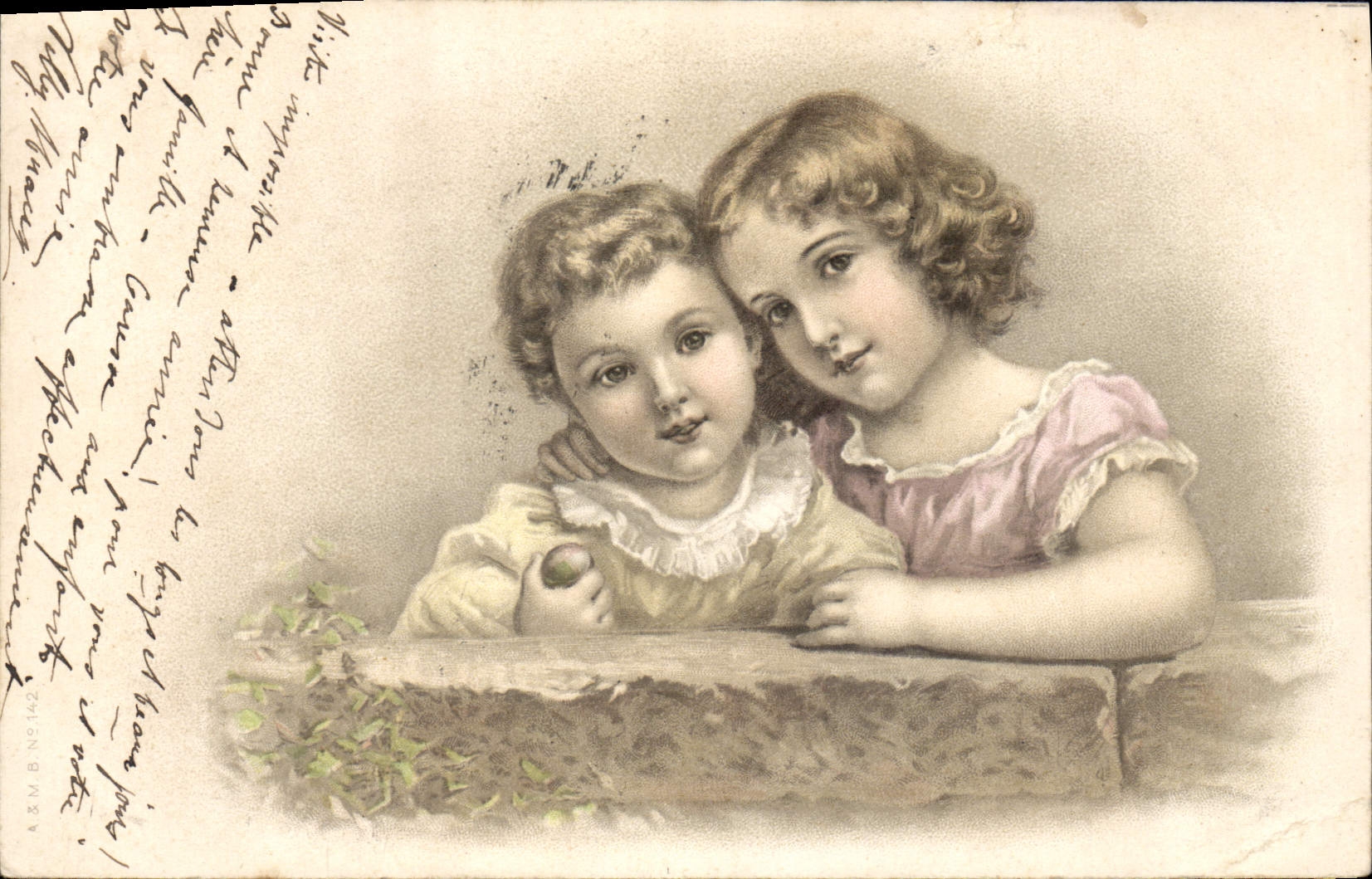 Vintage Postcard Fantasy Enfanst Illustrator