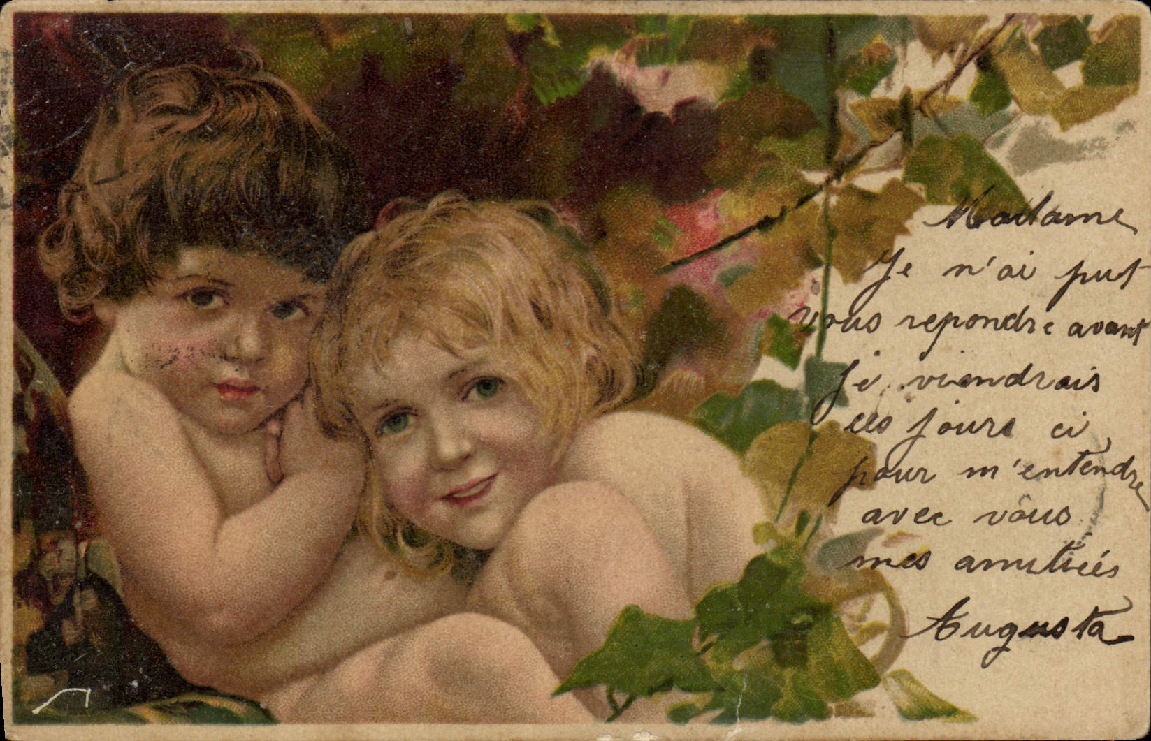 CPA Fantaisie Illustrateur Enfants 