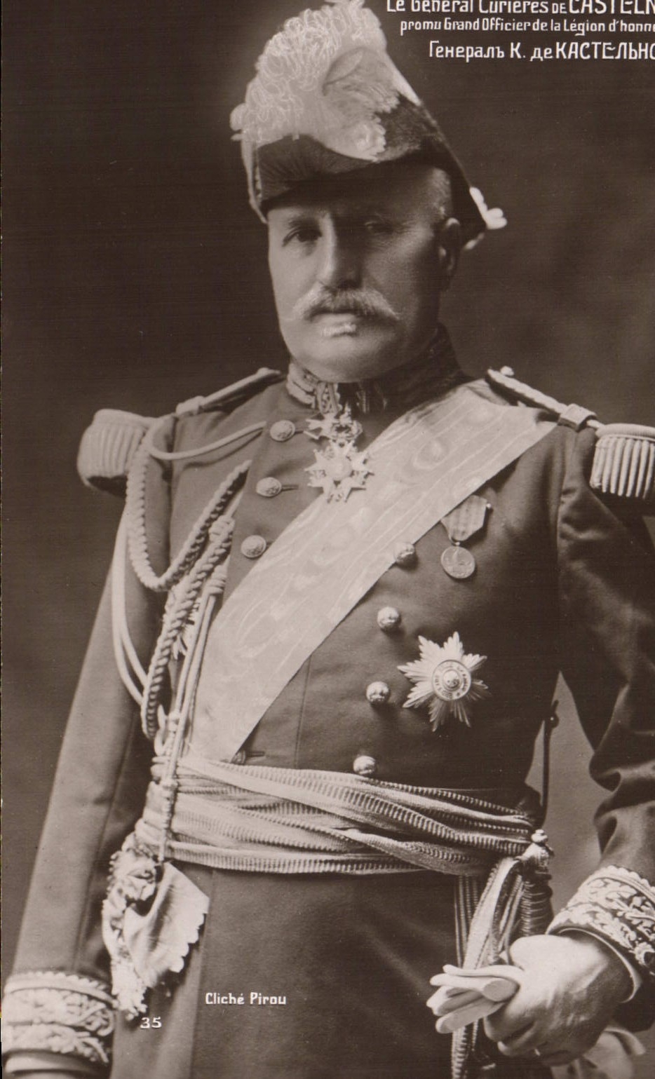 Vintage Postcard Militaria General Curieres de Castelnau