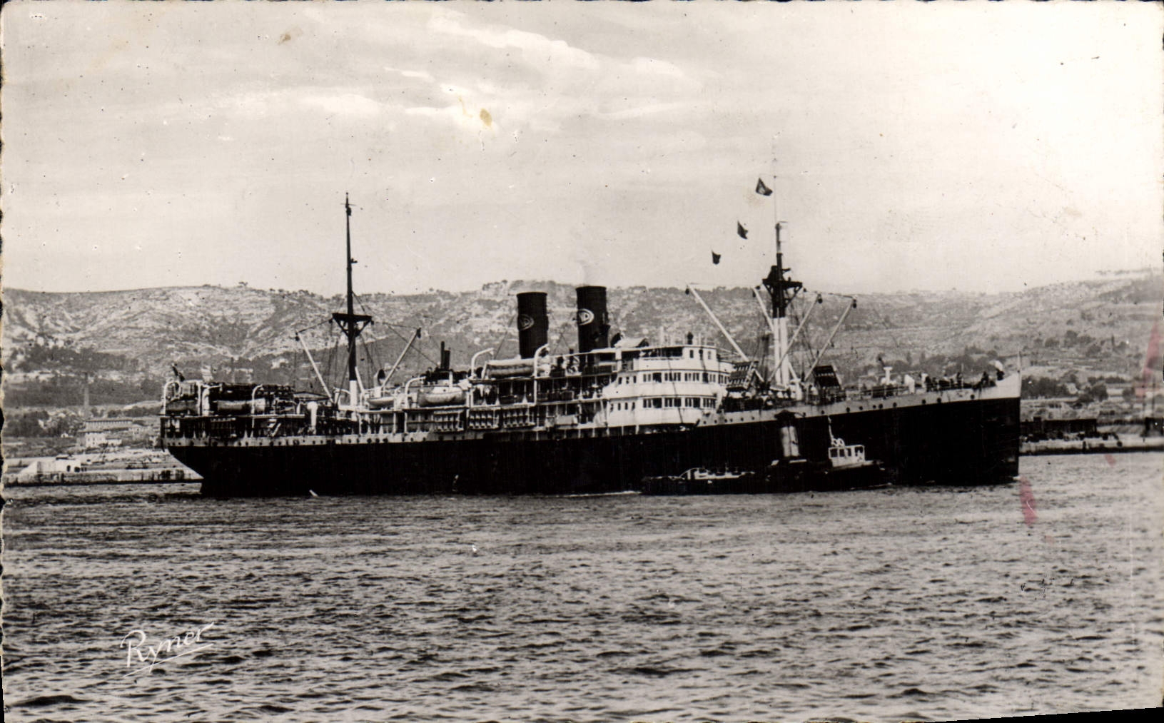 CPA Bateau Paquebot Medie II Paquet 