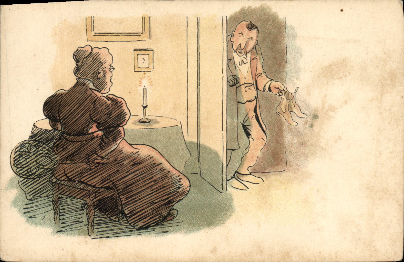 CPA Fantaisie Illustrateur