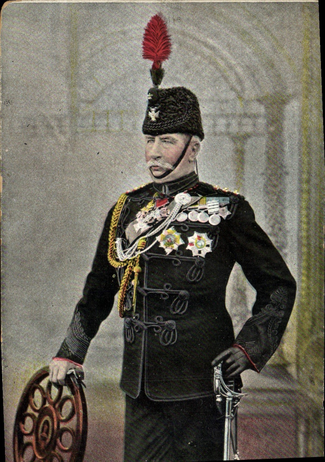 Vintage Postcard General Militaria To ridge