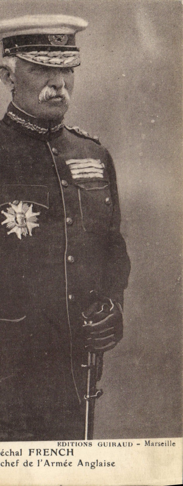 Vintage Postcard Militaria Marshal French General-in-chief of the English army