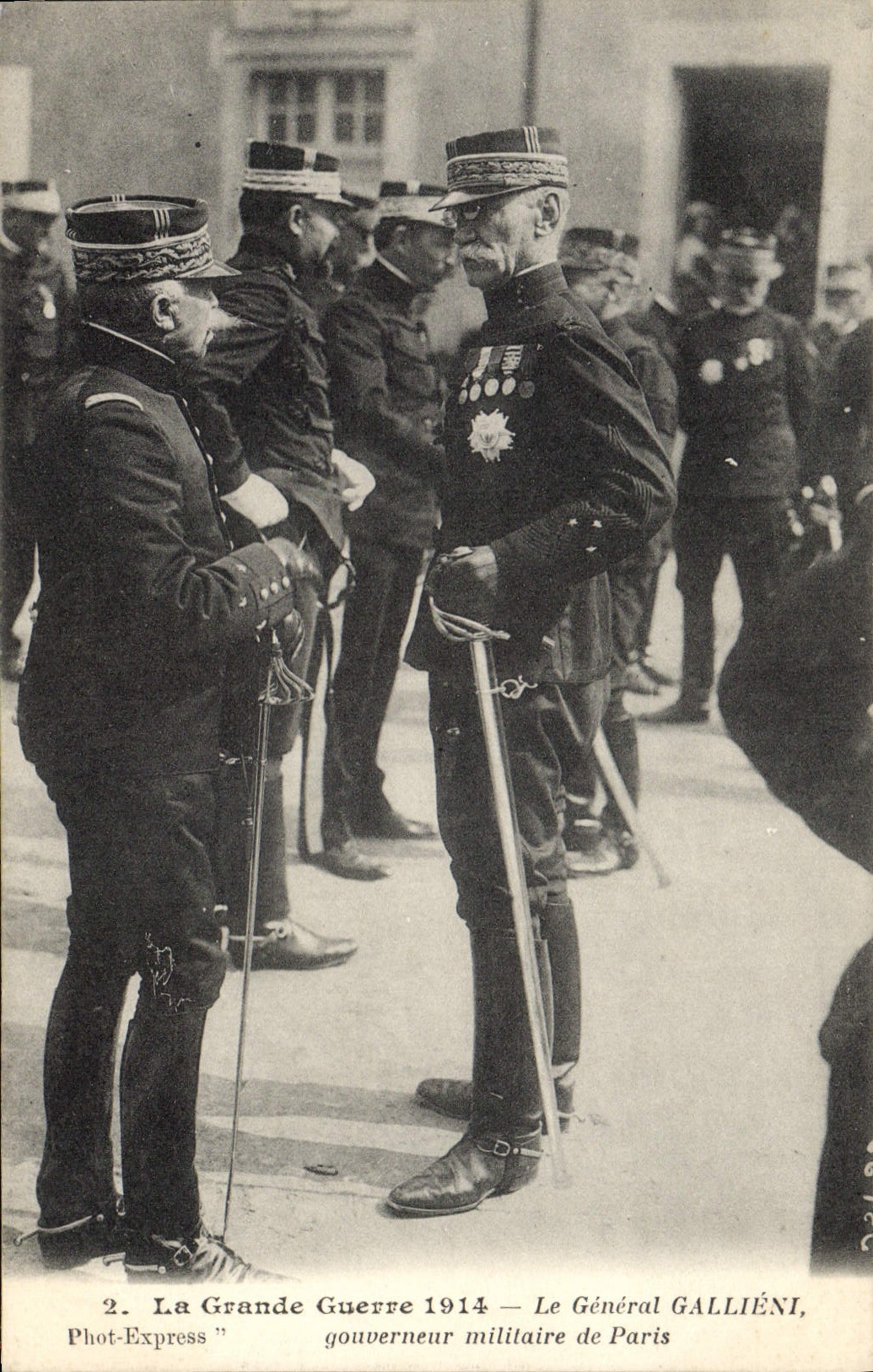 CPA Militaria General Gallieni 