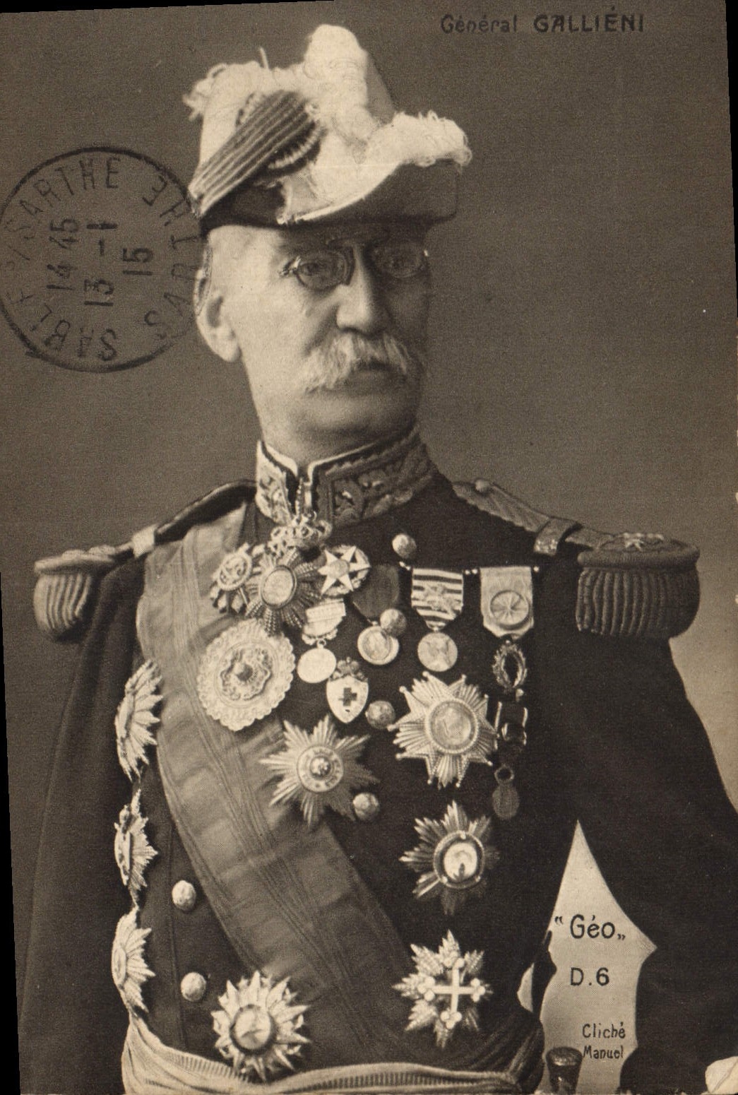 CPA Militaria General Gallieni 