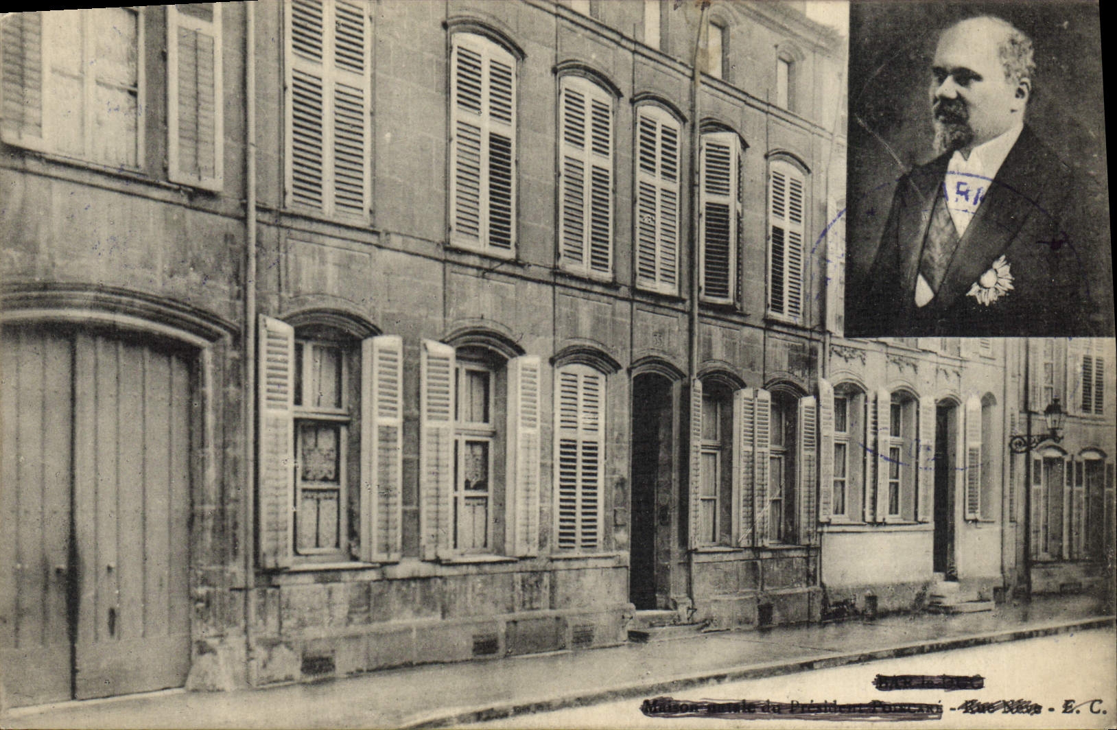 CPA Militaria Maison natale du President Poincare 