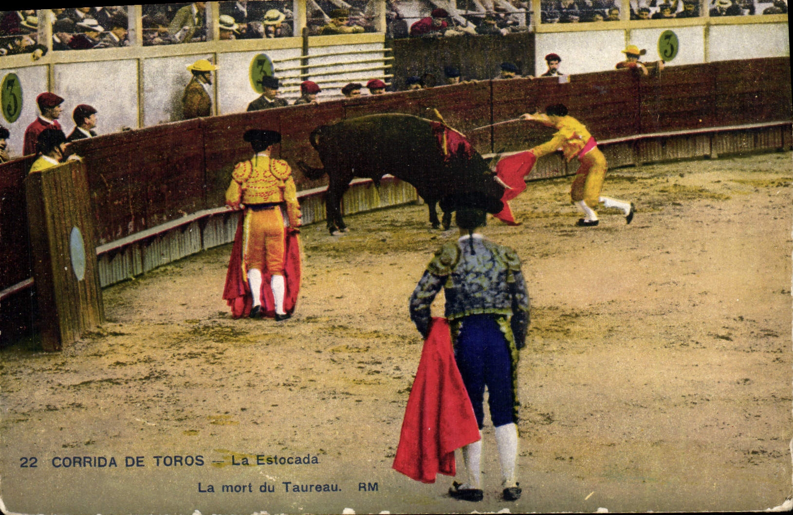Postal Corrida de Toros el Estocada Toro