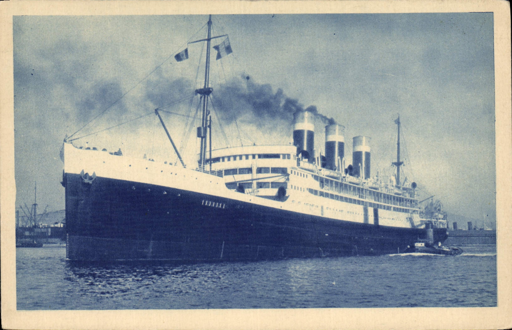 CPA Bateau Paquebot Patria 