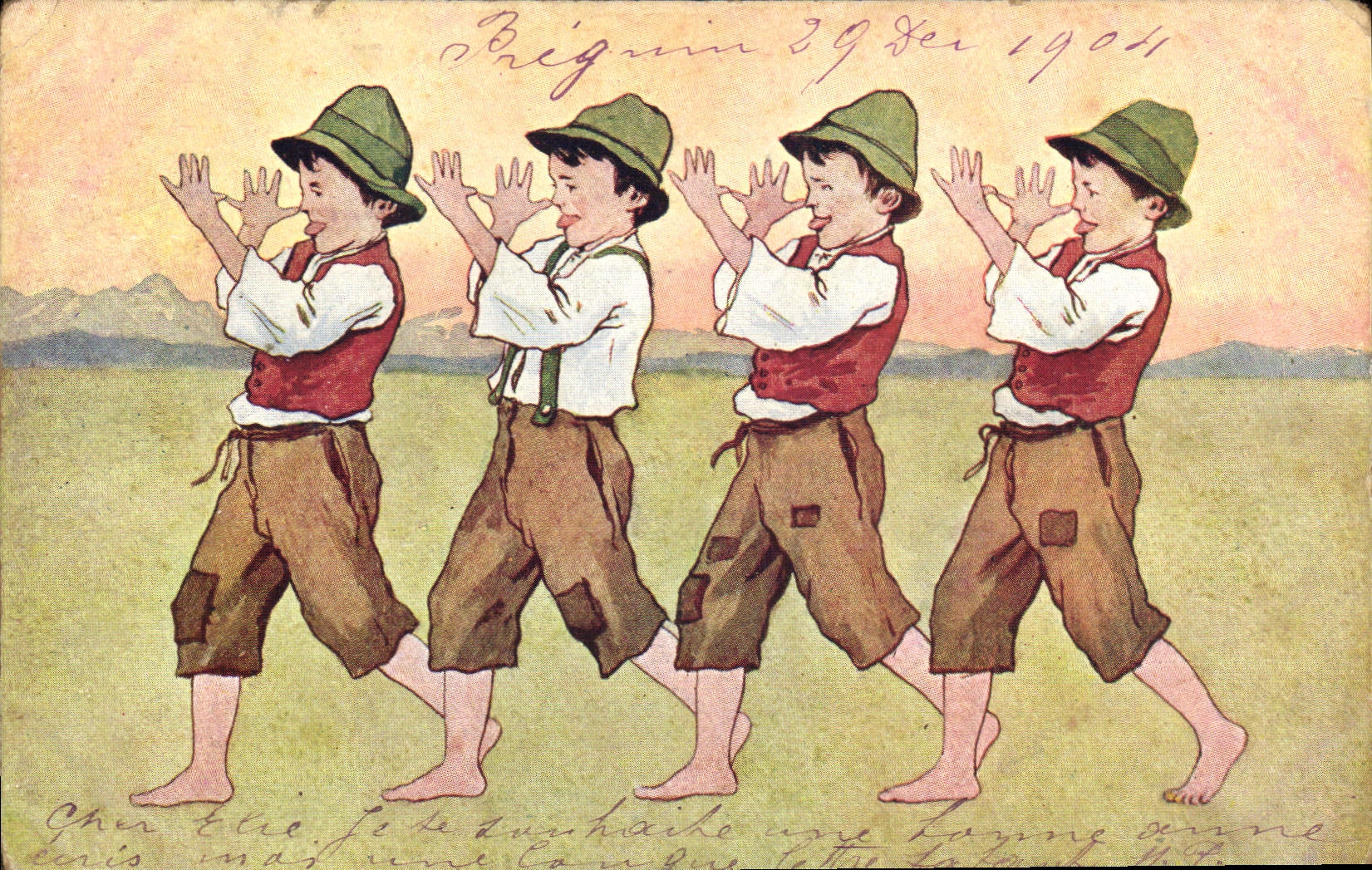 CPA Fantaisie Enfants 