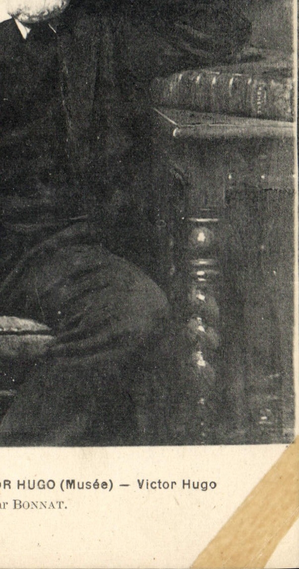 Vintage Postcard Victor Hugo by Bonnat