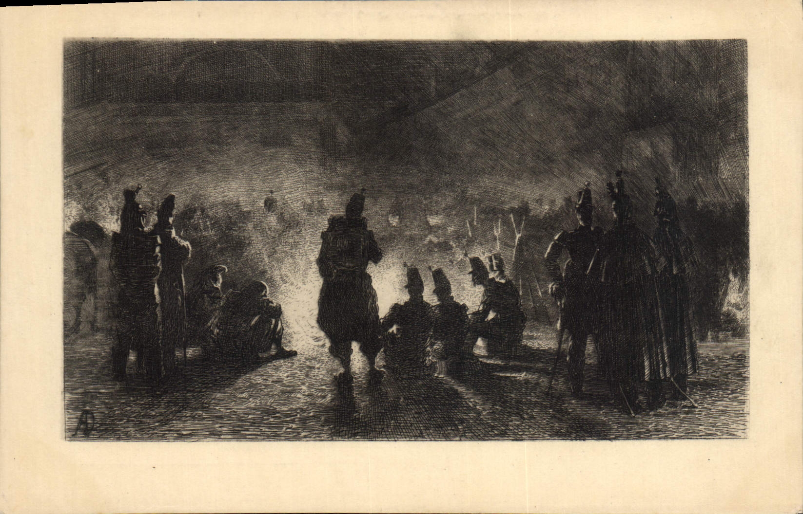 Postal Victor Hugo Historia de un crimen