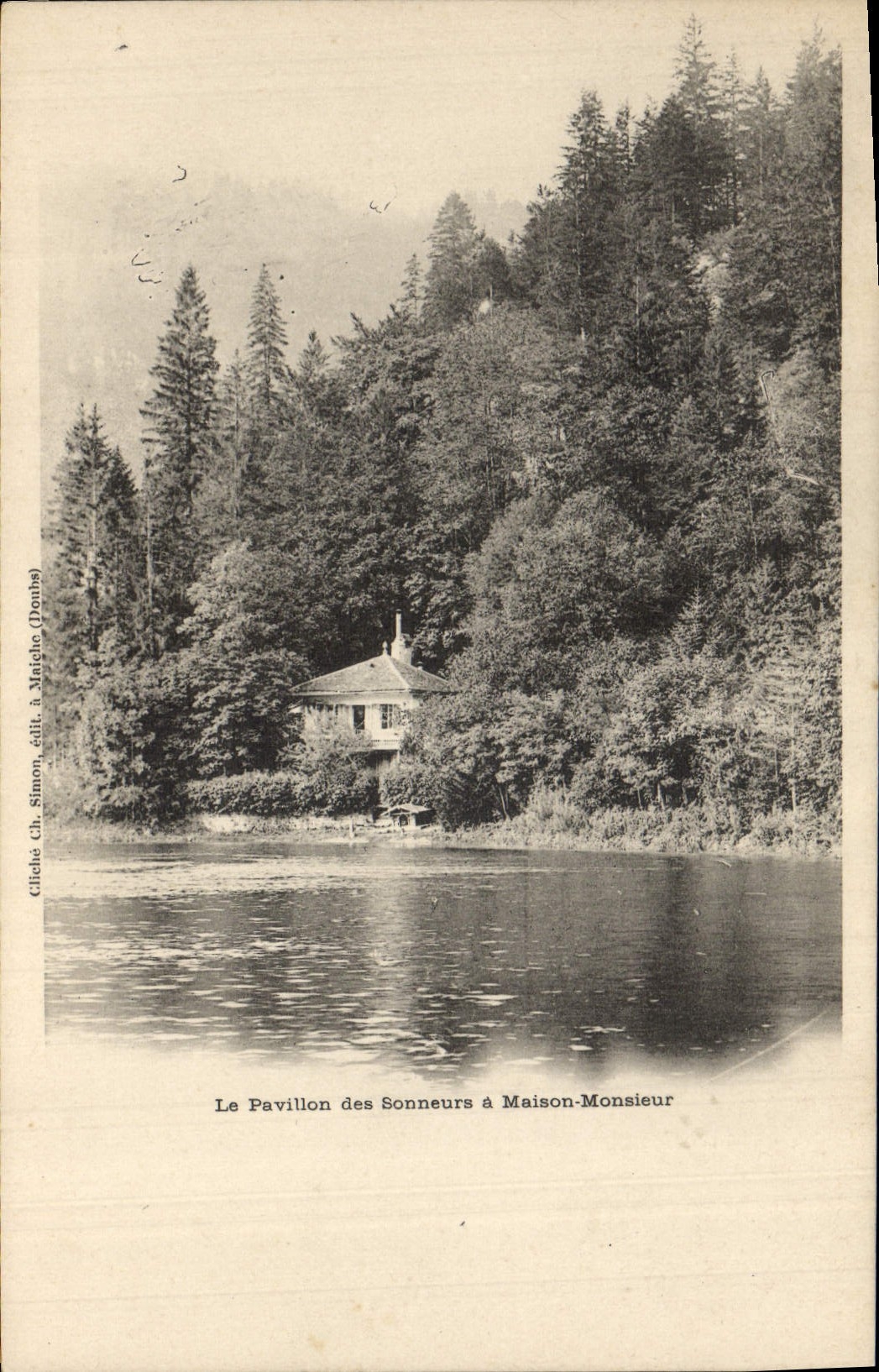 CPA Chasse a courre Le pavillon des sonneurs a Maison Monsieur 