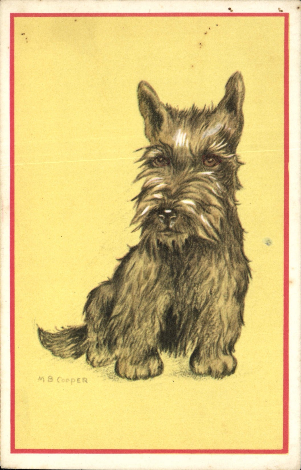 CPA Chiens Chien 
