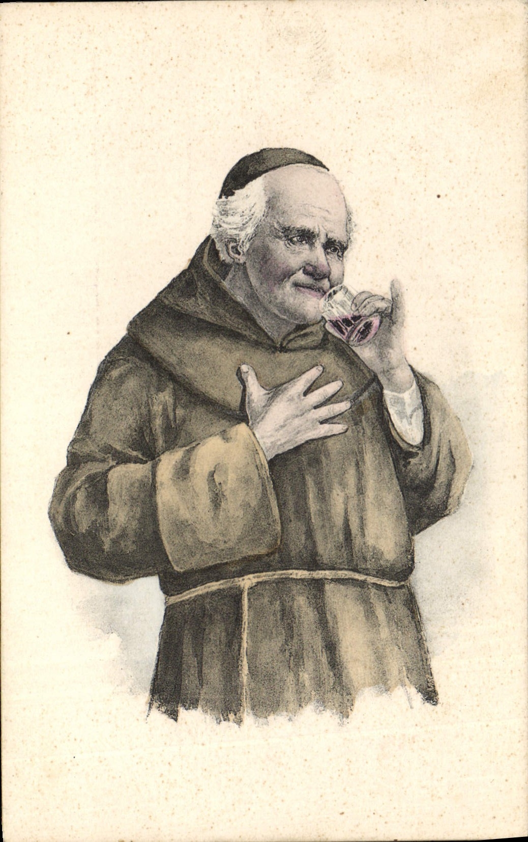 Postal Fantasia Sacerdote