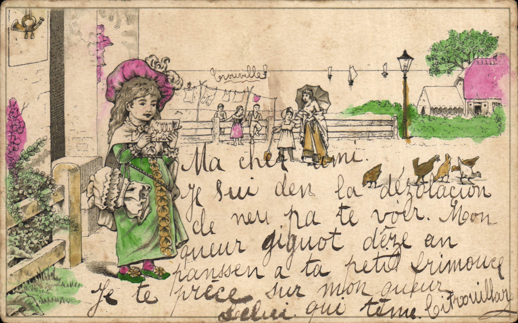 CPA Fantaisie Enfant 