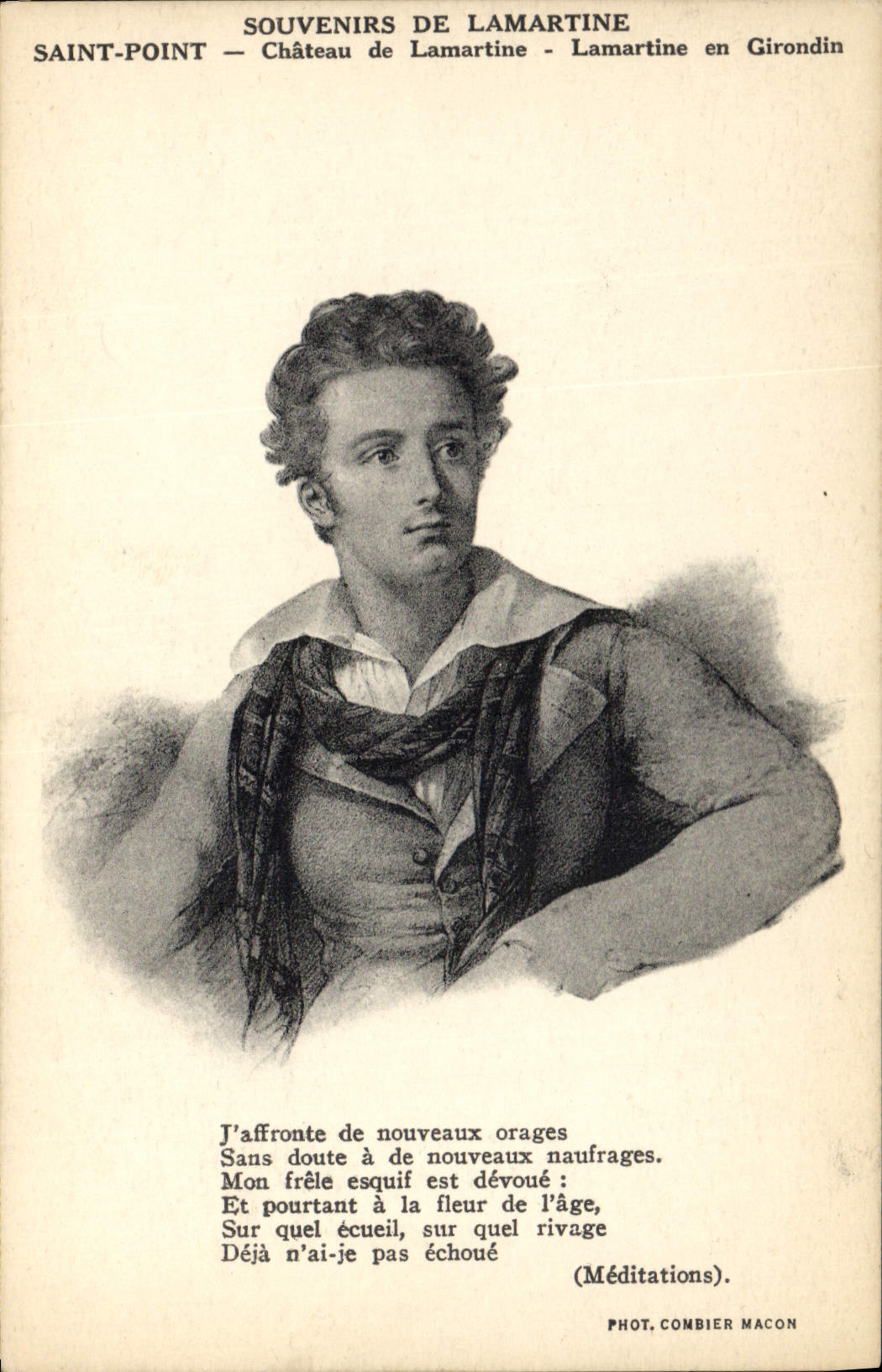 CPA Lamartine en Girondin Chateau 