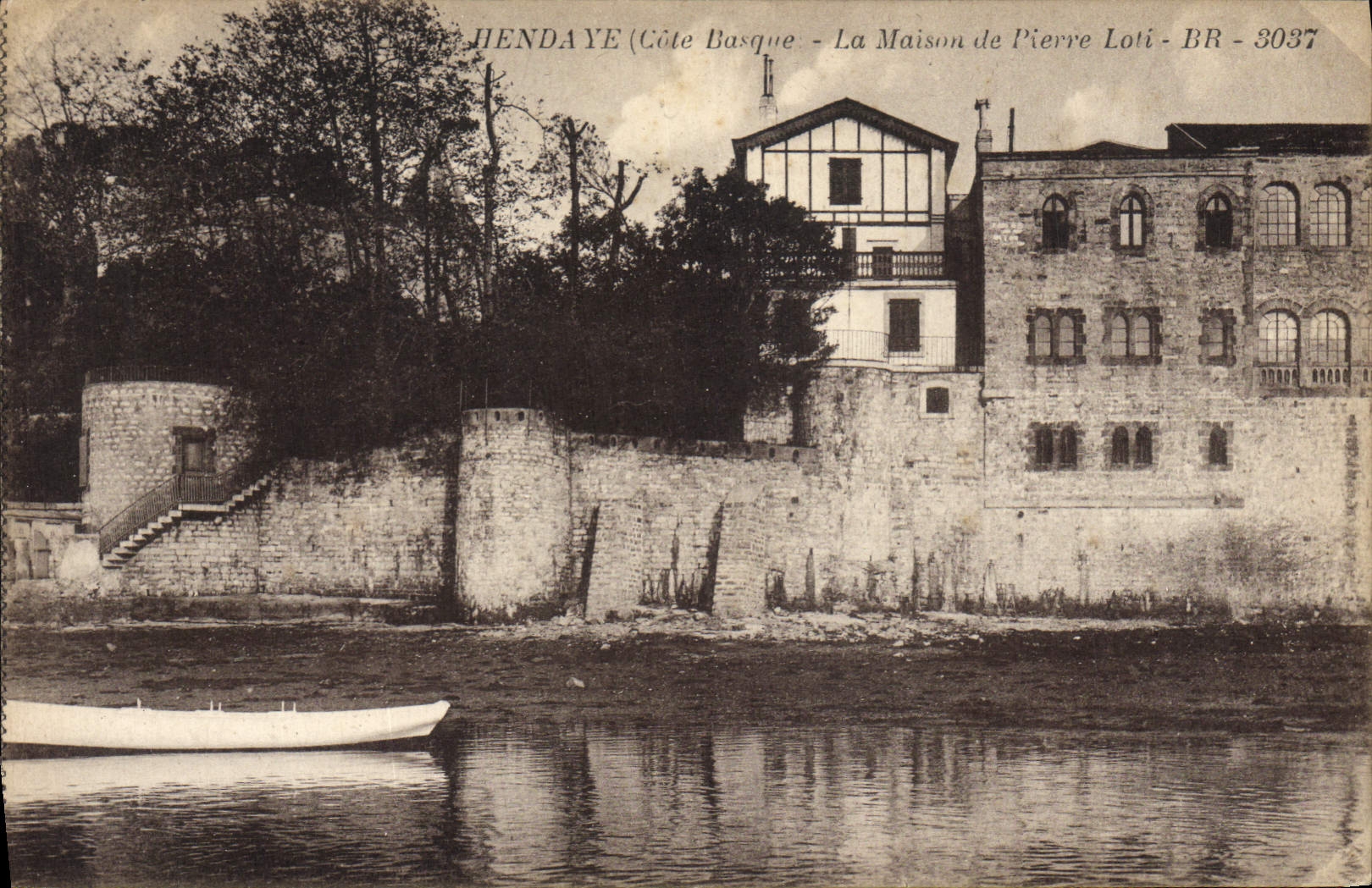 CPA Pierre Loti Hendaye Maison 