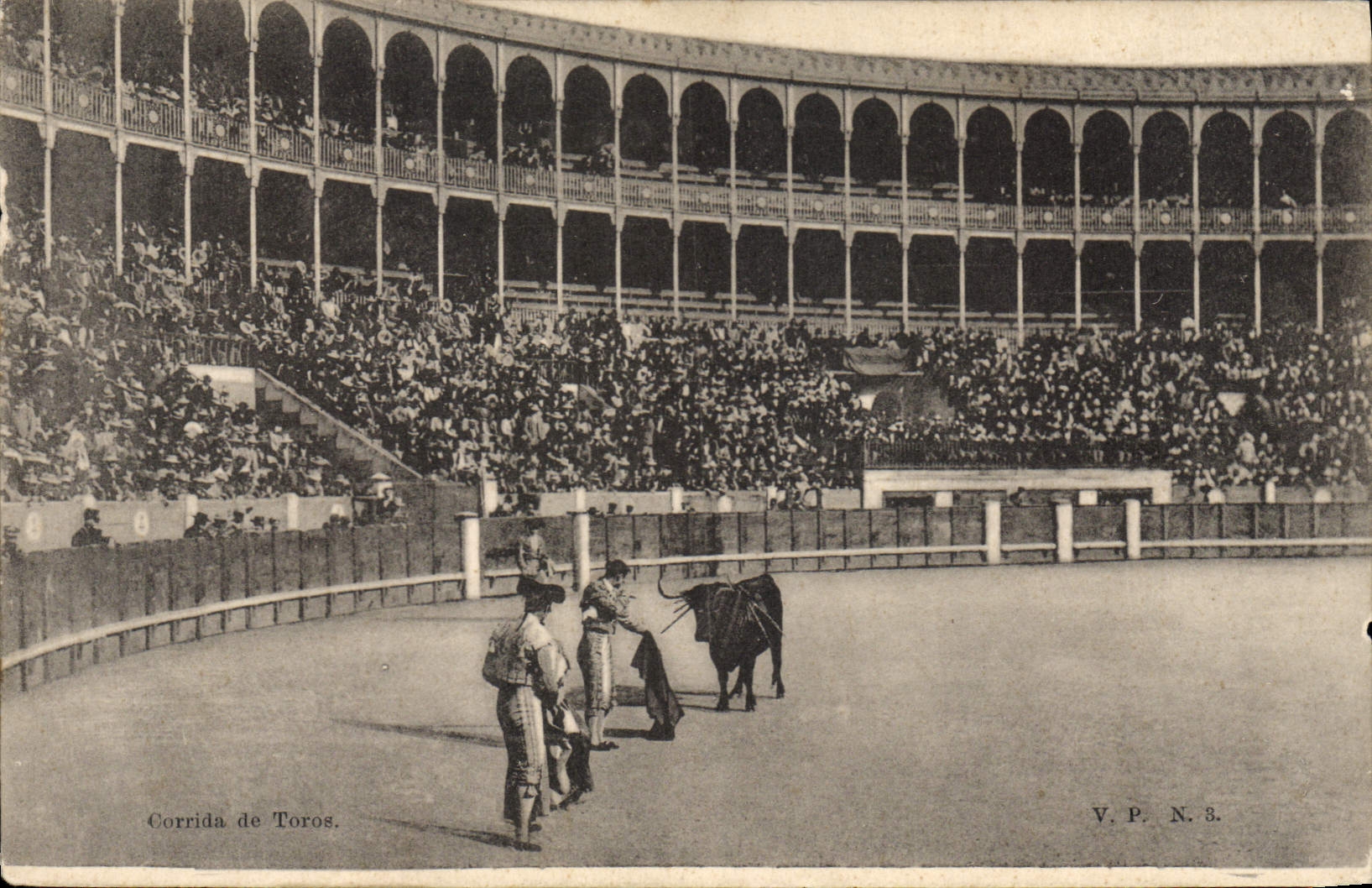 CPA Corrida Course de taureaux Corrida de toros