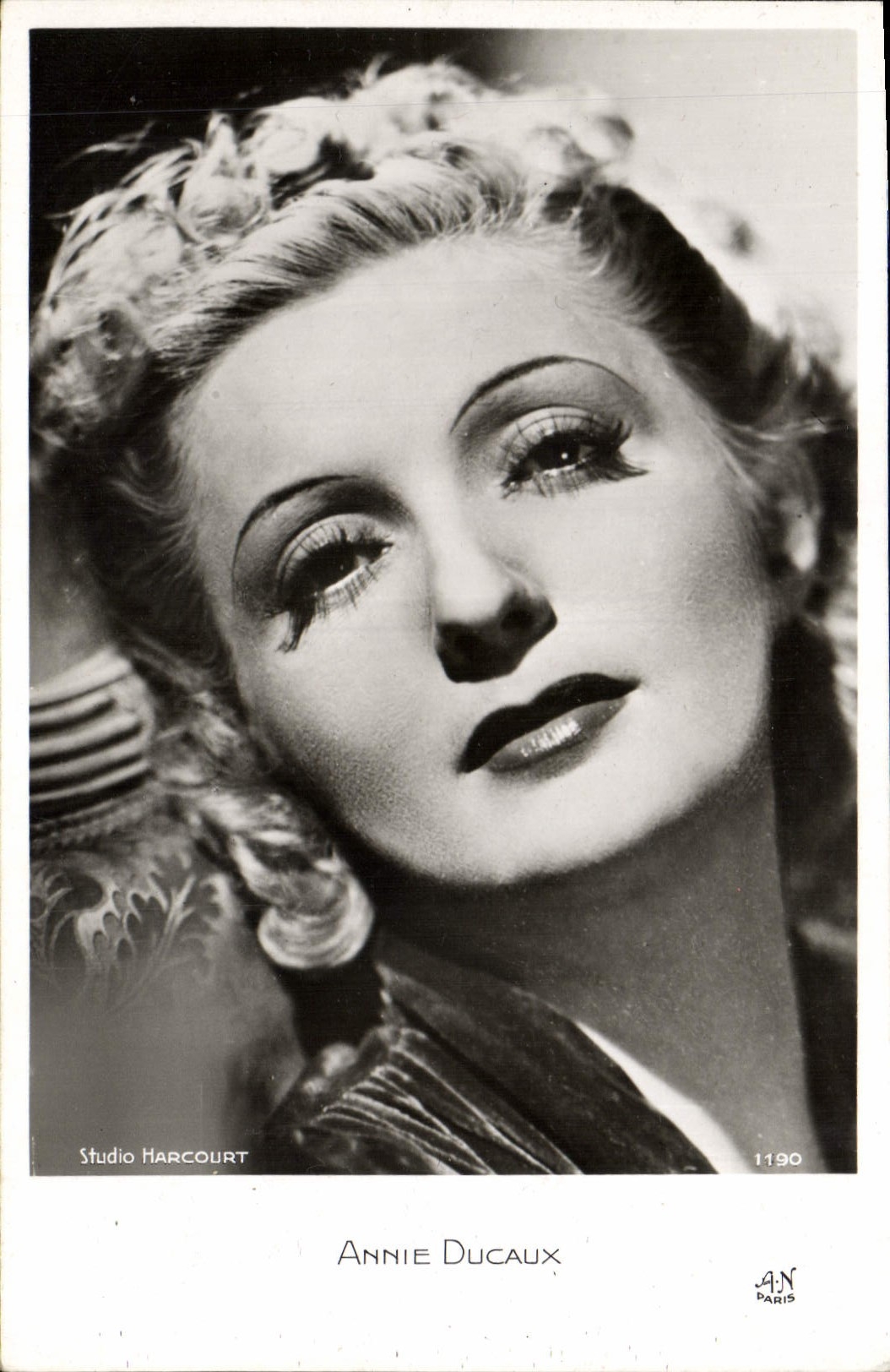 Modern Postcard Cinema Annie Ducaux