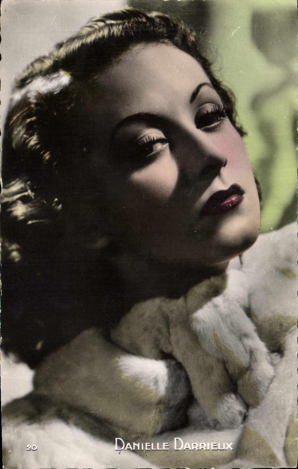 Modern Postcard Cinema Danielle Darrieux