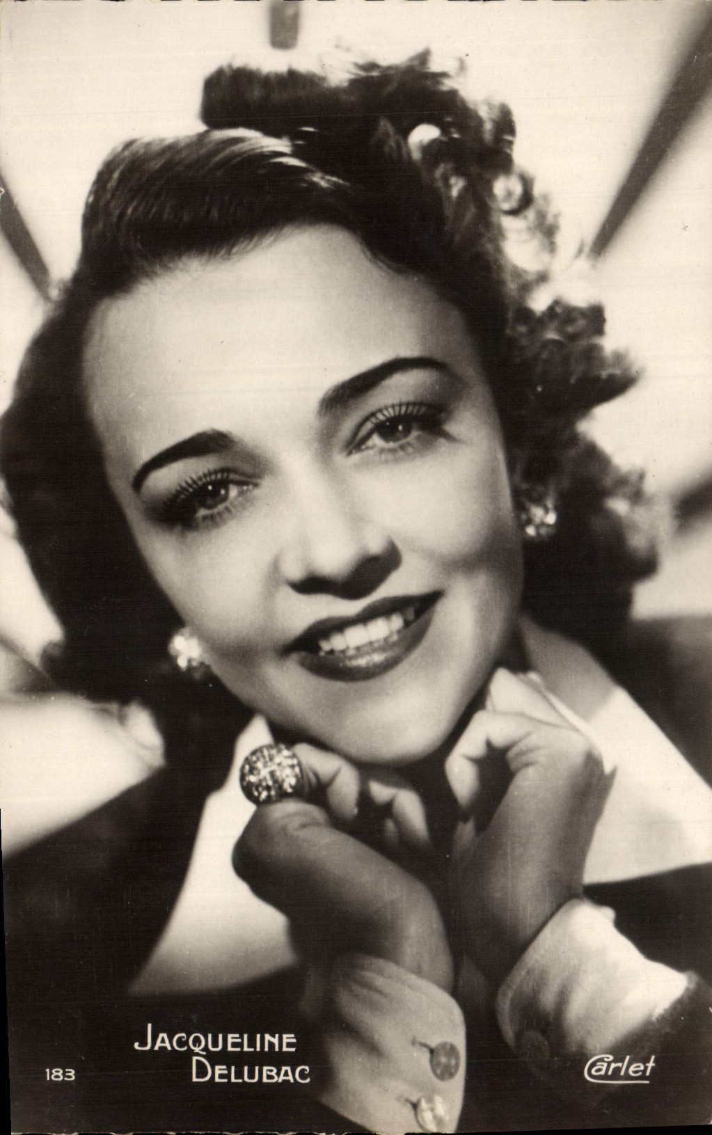 Modern Postcard Cinema Jacqueline Delubac