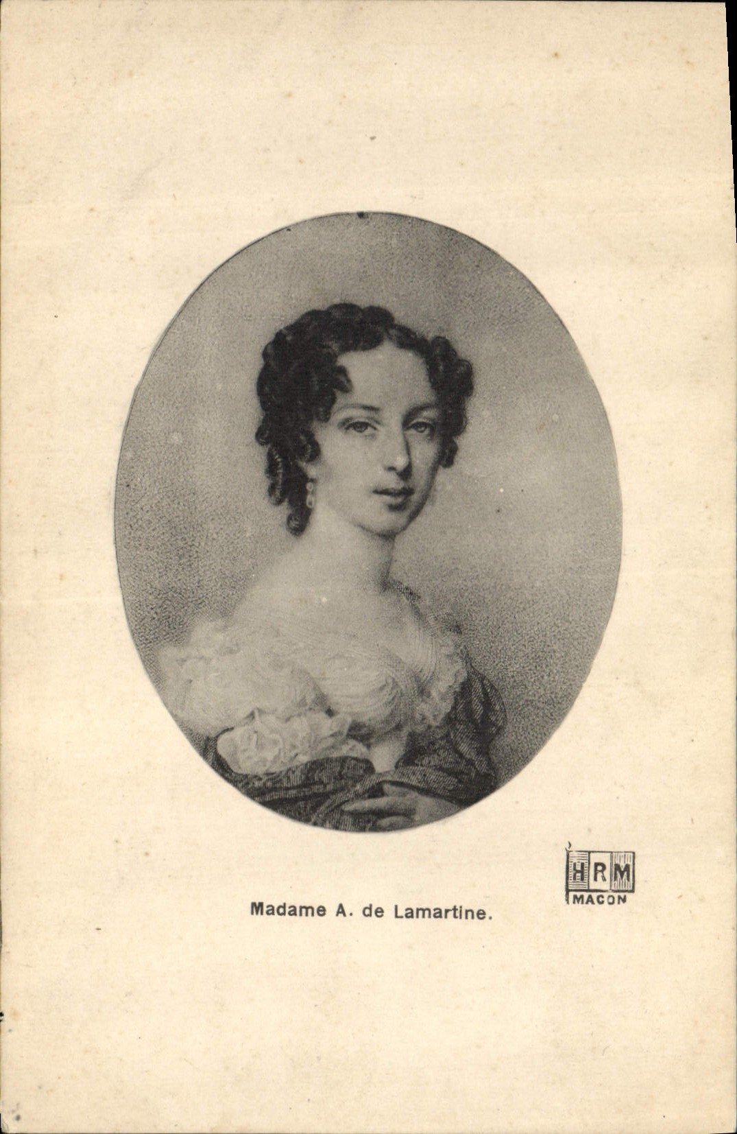 CPA Madame A de Lamartine