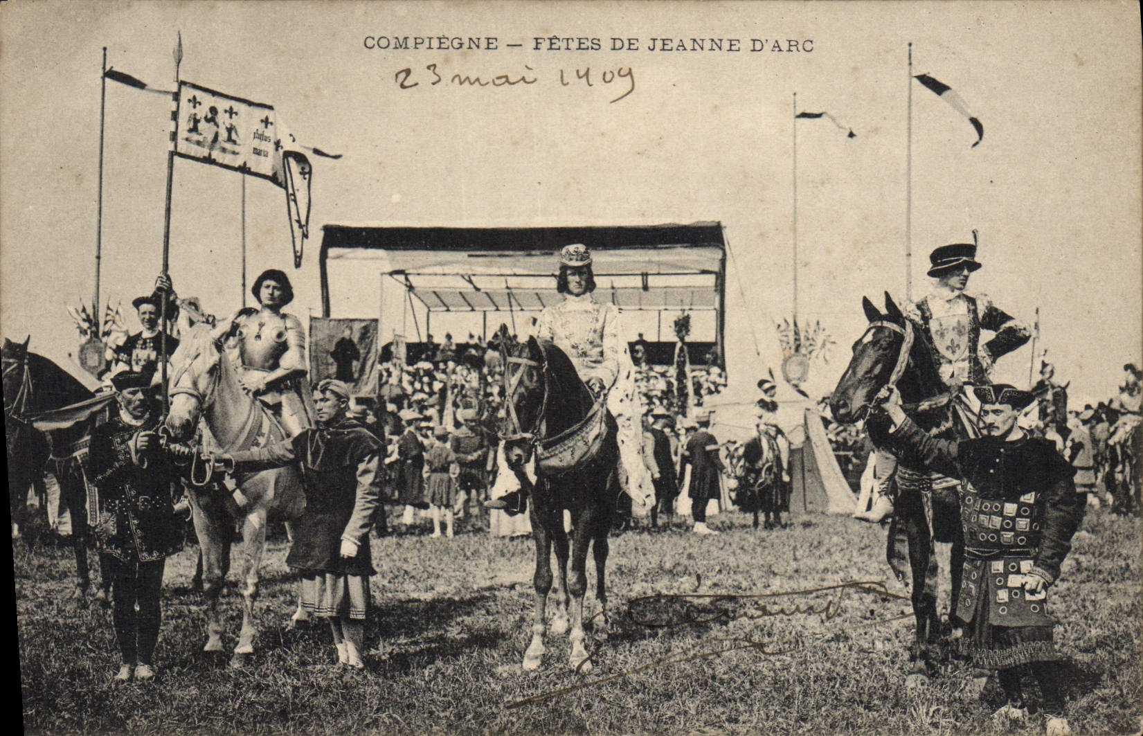 CPA Fetes de Jeanne d'Arc Compiegne 