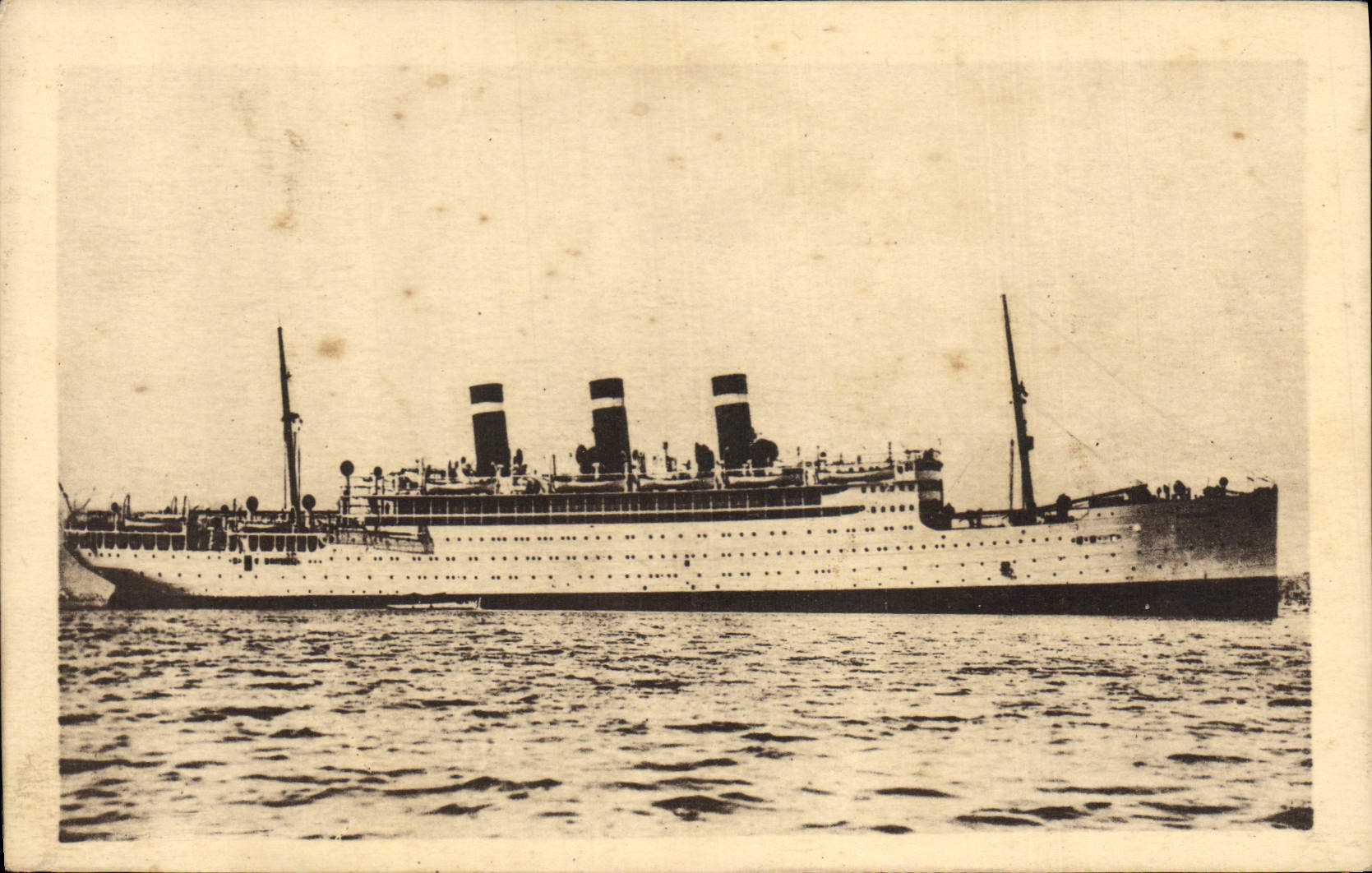 CPA Bateau Paquebot Cie Cyp Fabre SS Providence