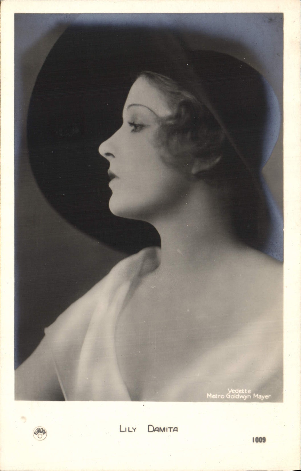 Modern Postcard Cinema Lily Damita