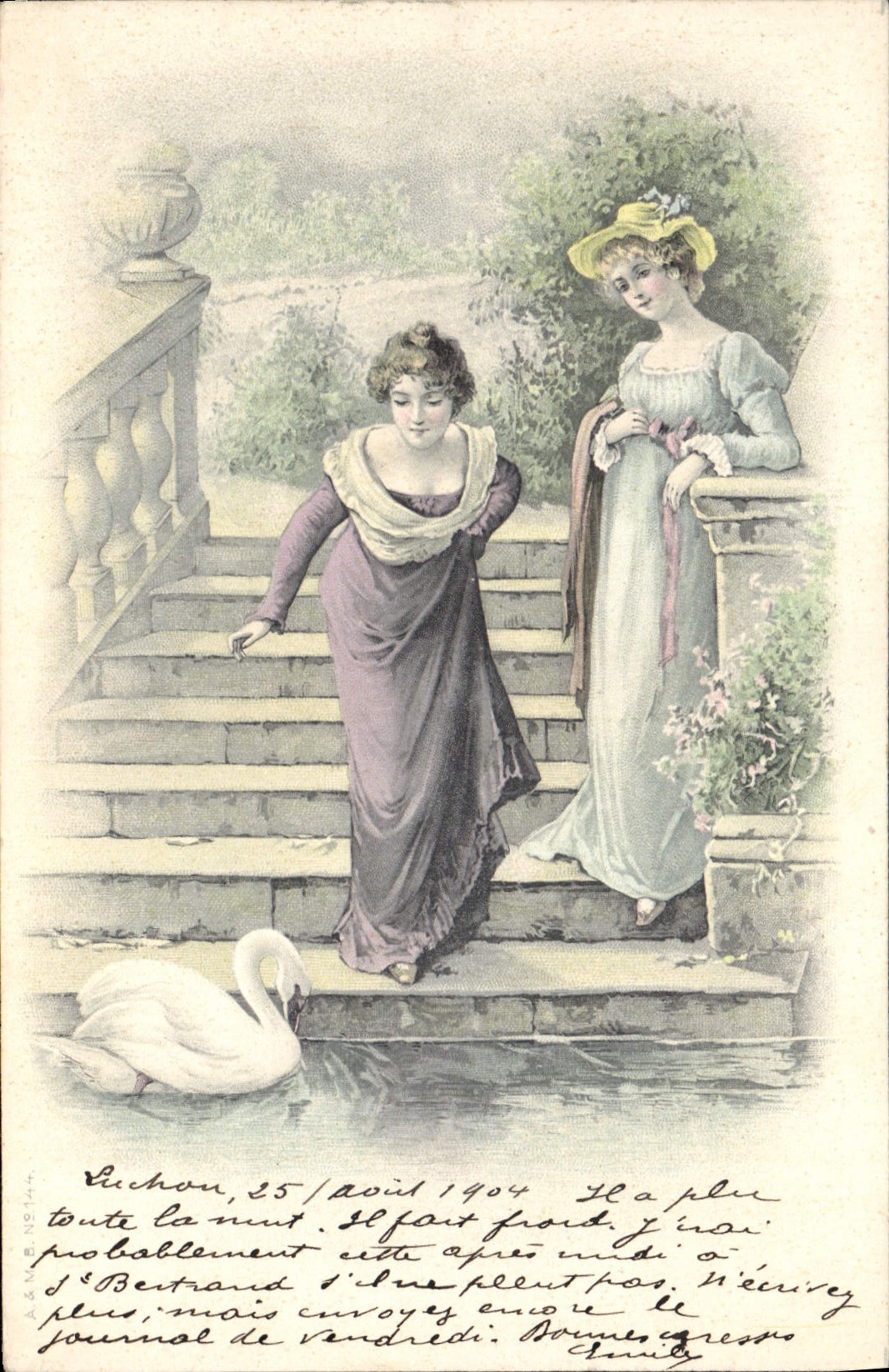 CPA Fantaisie Illustrateur Femmes