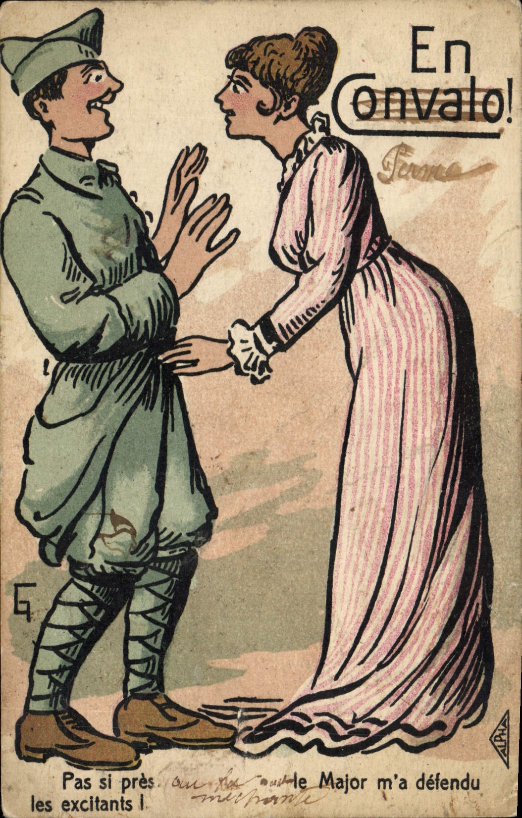 CPA Fantaisie Illustrateur Griff