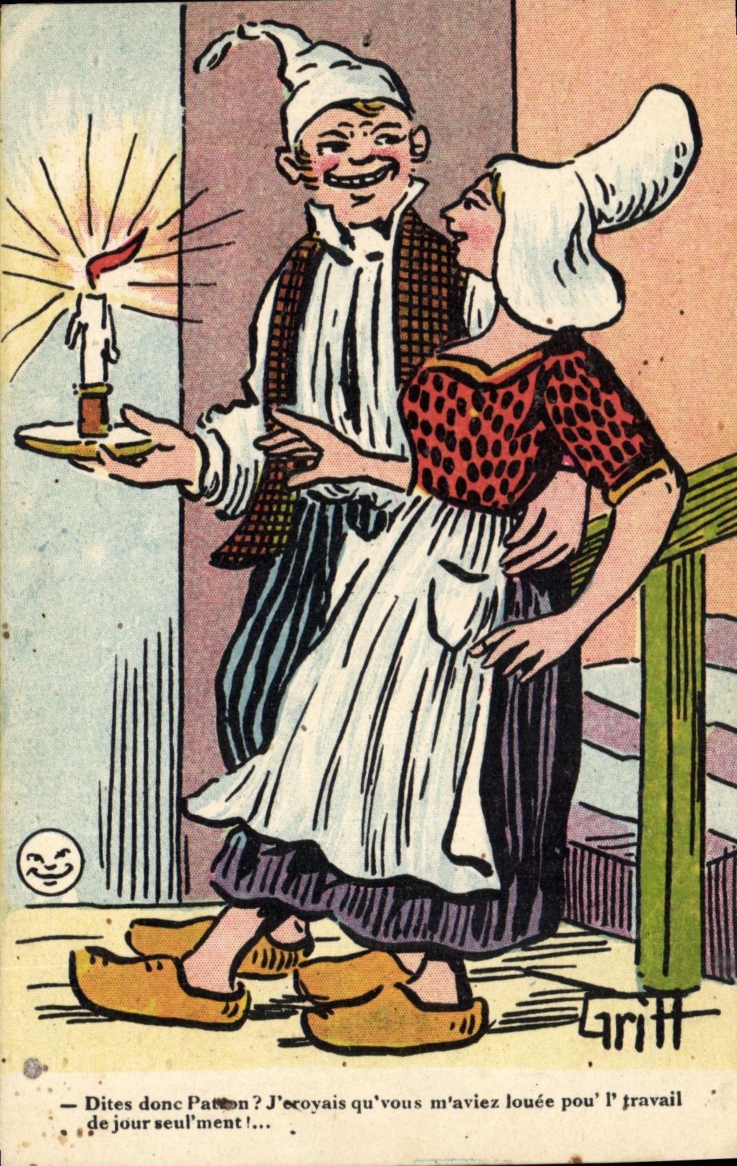 CPA Fantaisie Illustrateur Griff 