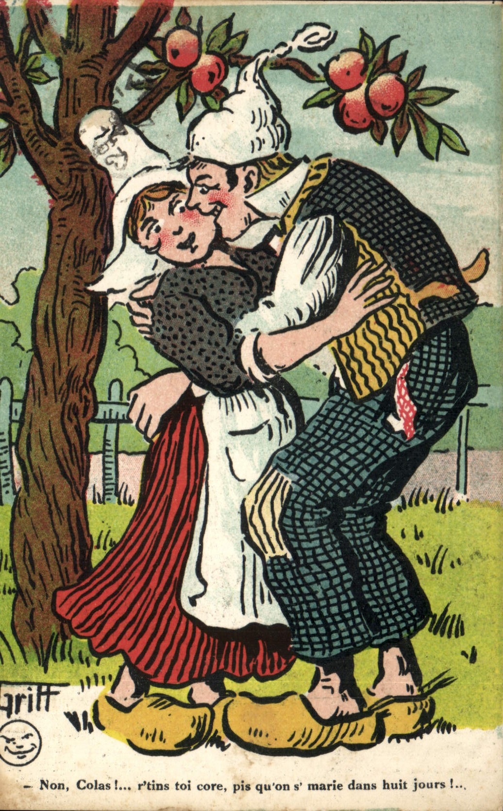 CPA Fantaisie Illustrateur Griff