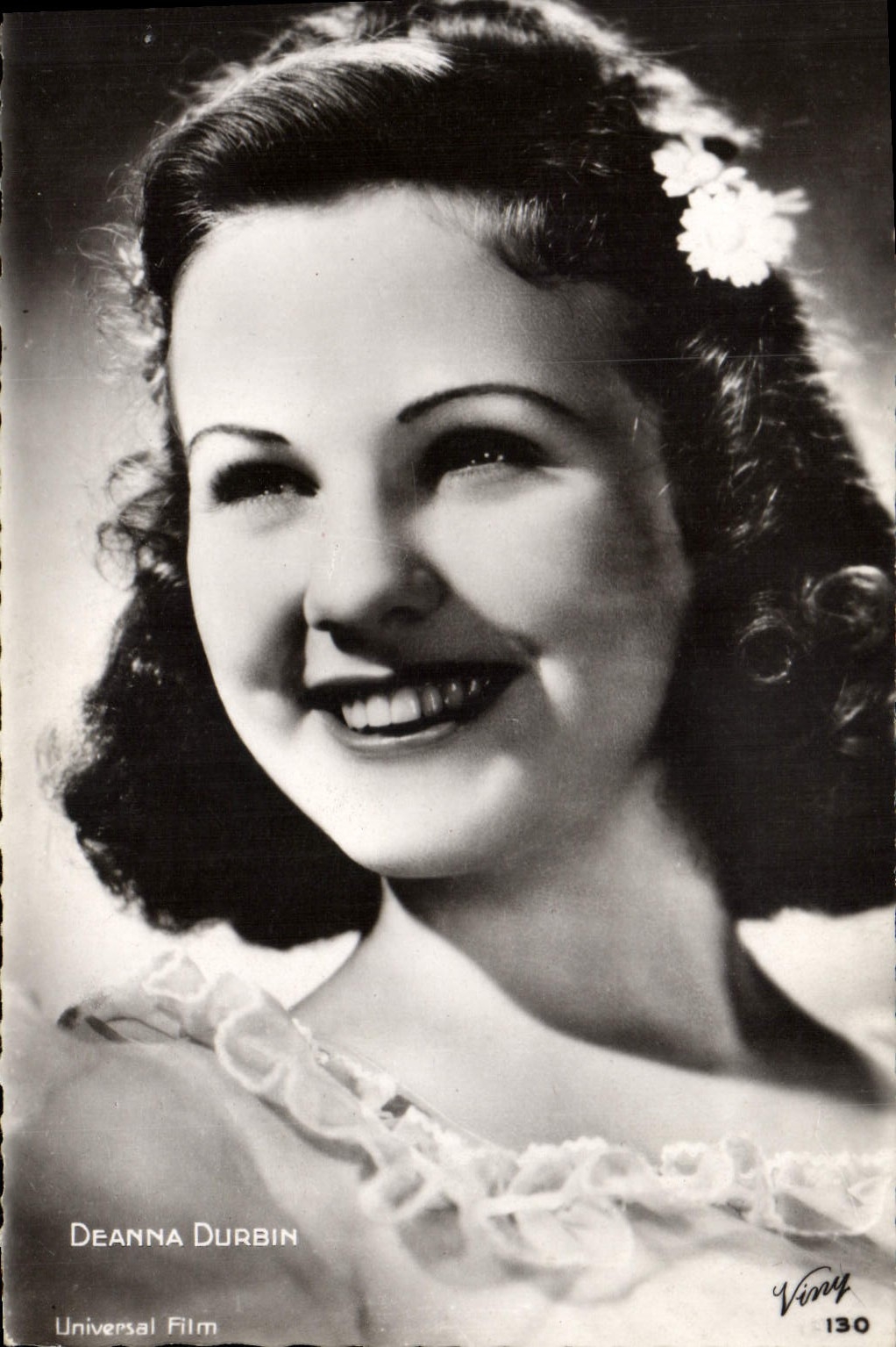 Modern Postcard Cinema Deanne Durbin