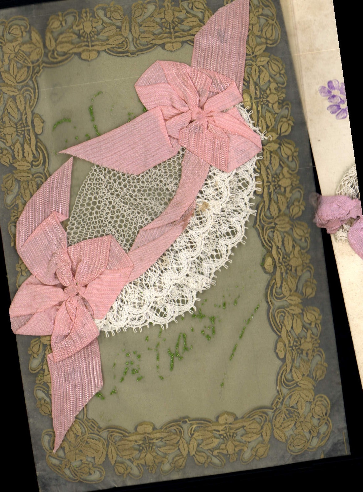 Vintage Postcard Fantasy Brodee Bonnet