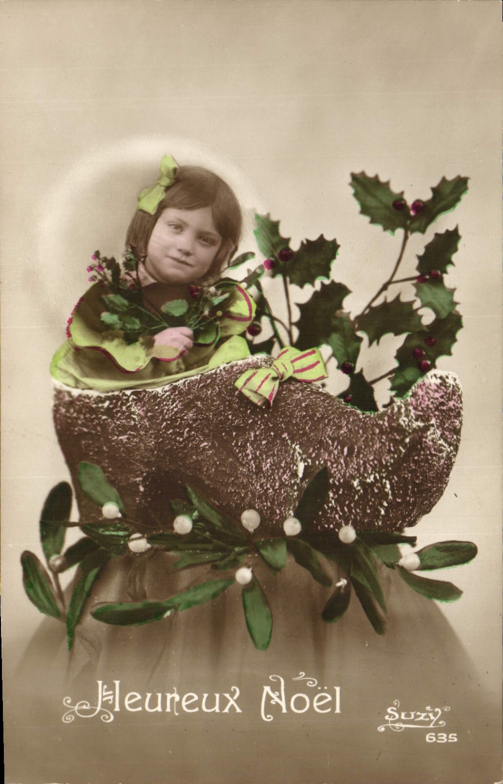 CPA Sabot Fantaisie Enfant 