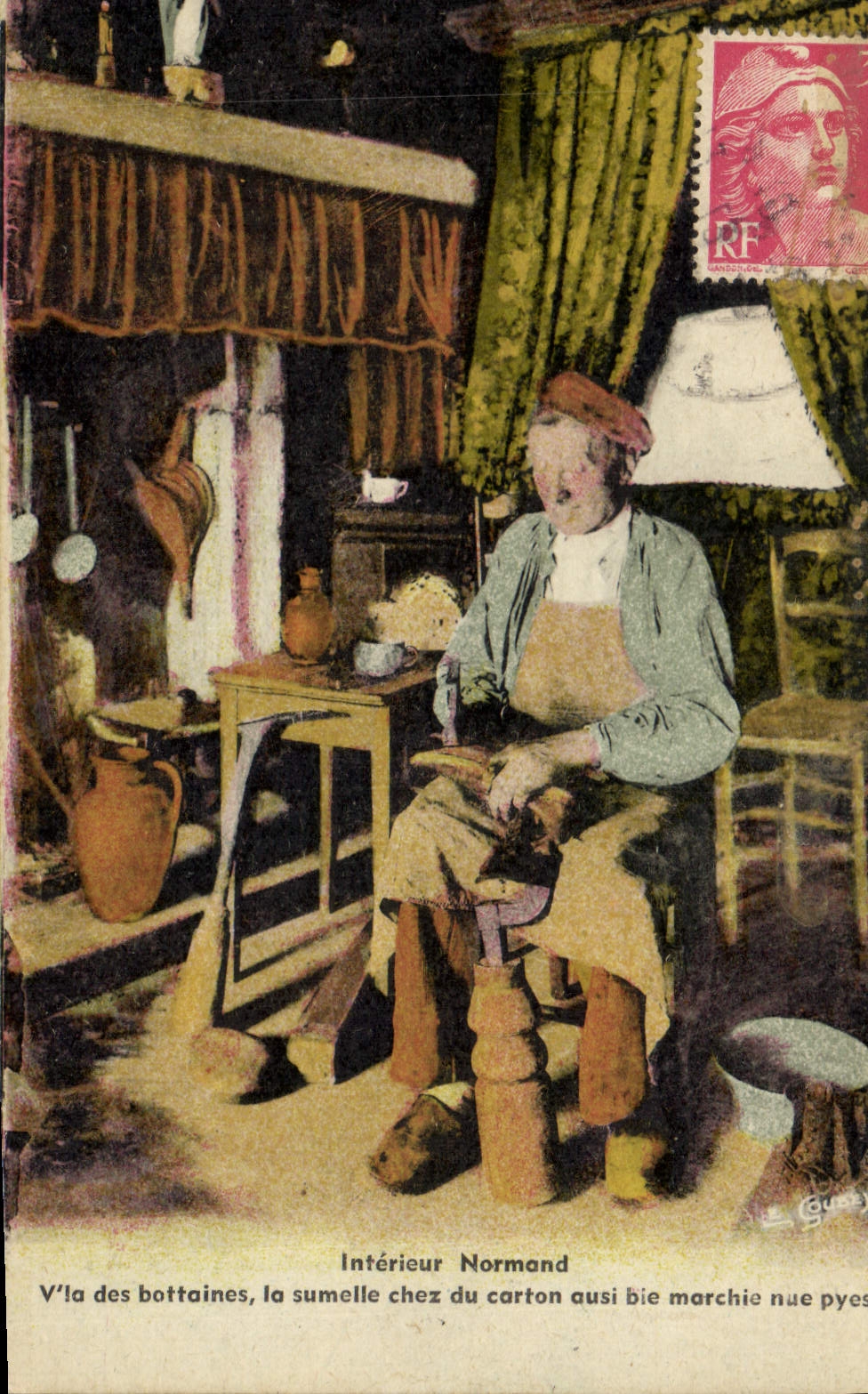 Postal Calzados Interior Normando