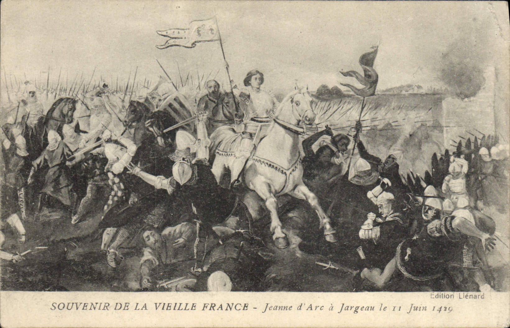 CPA Jeanne d'Arc a Jargeau le 11 juin 1429