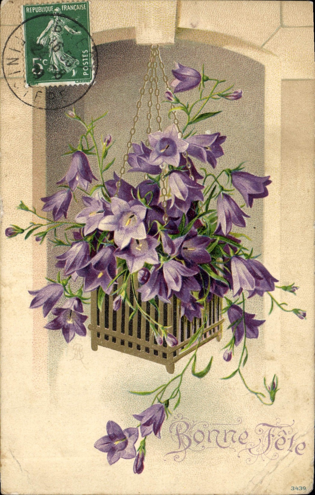 CPA Fantaisie Fleurs 