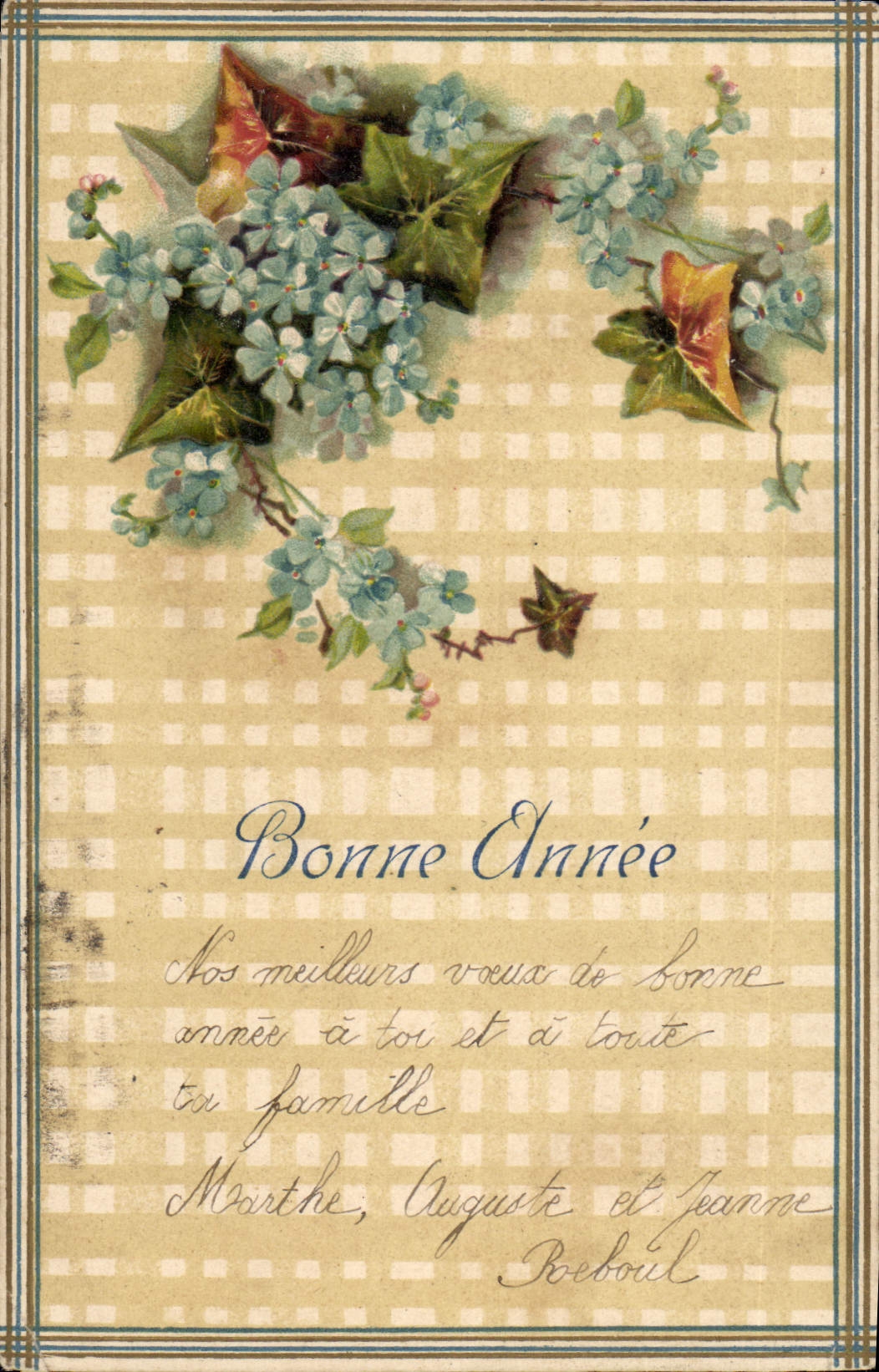 CPA Fantaisie Fleurs 