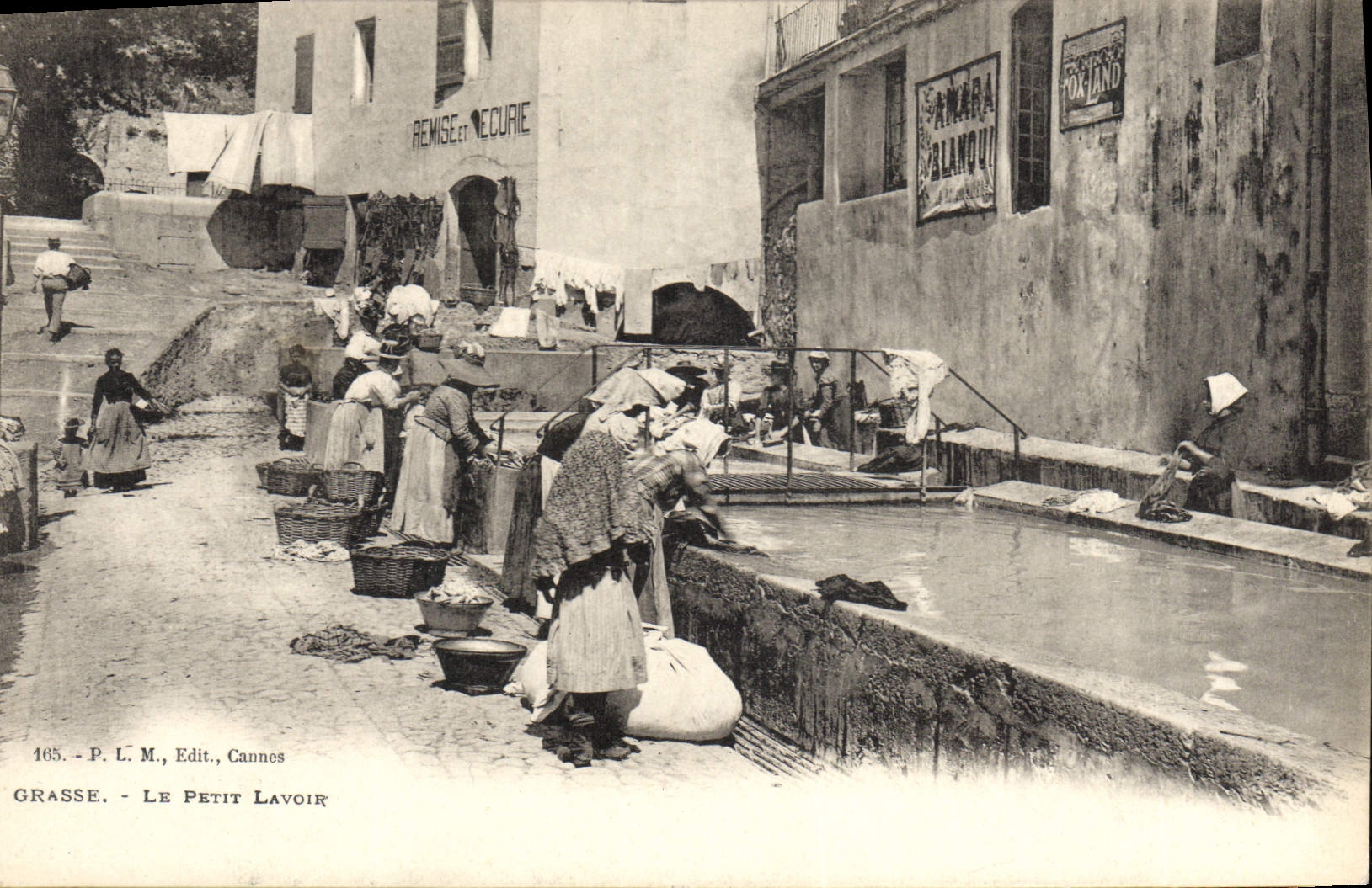 CPA Grasse Le lavoir TOP