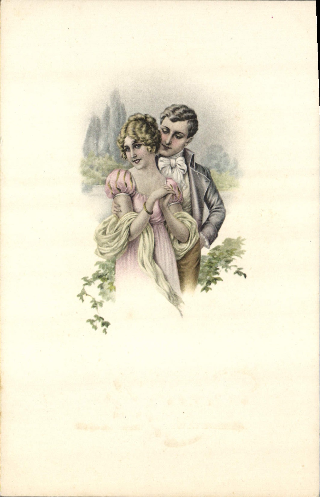 CPA Fantaisie Illustrateur Femme 