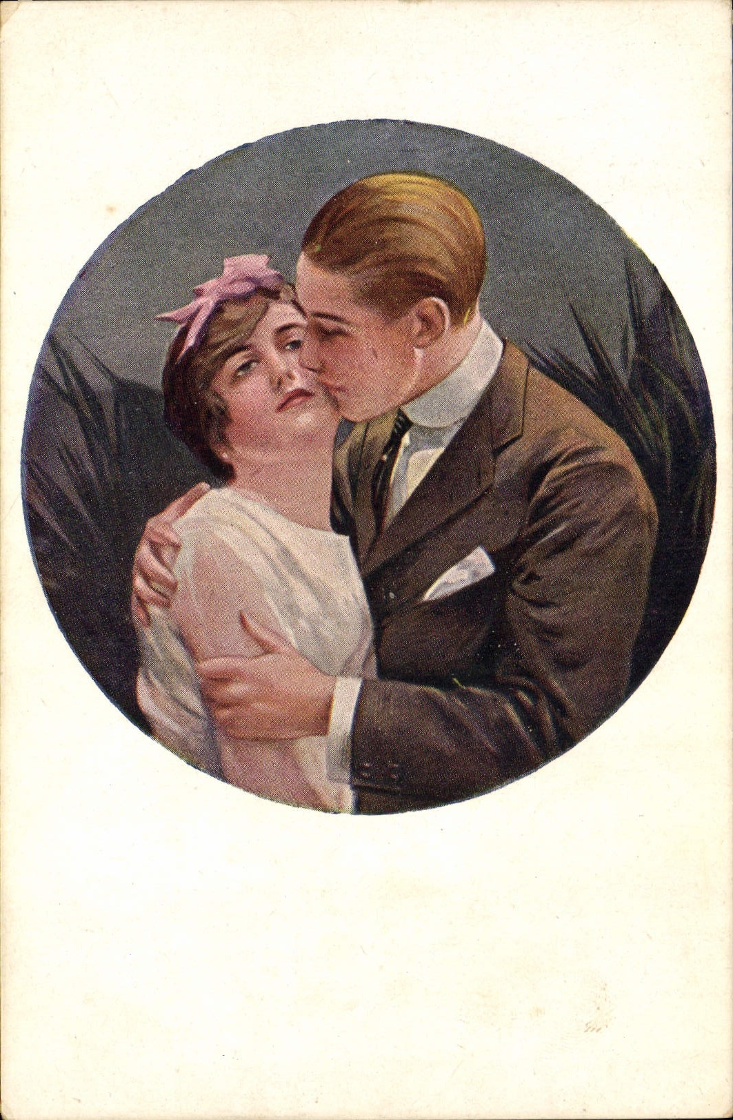 CPA Fantaisie Illustrateur Femme