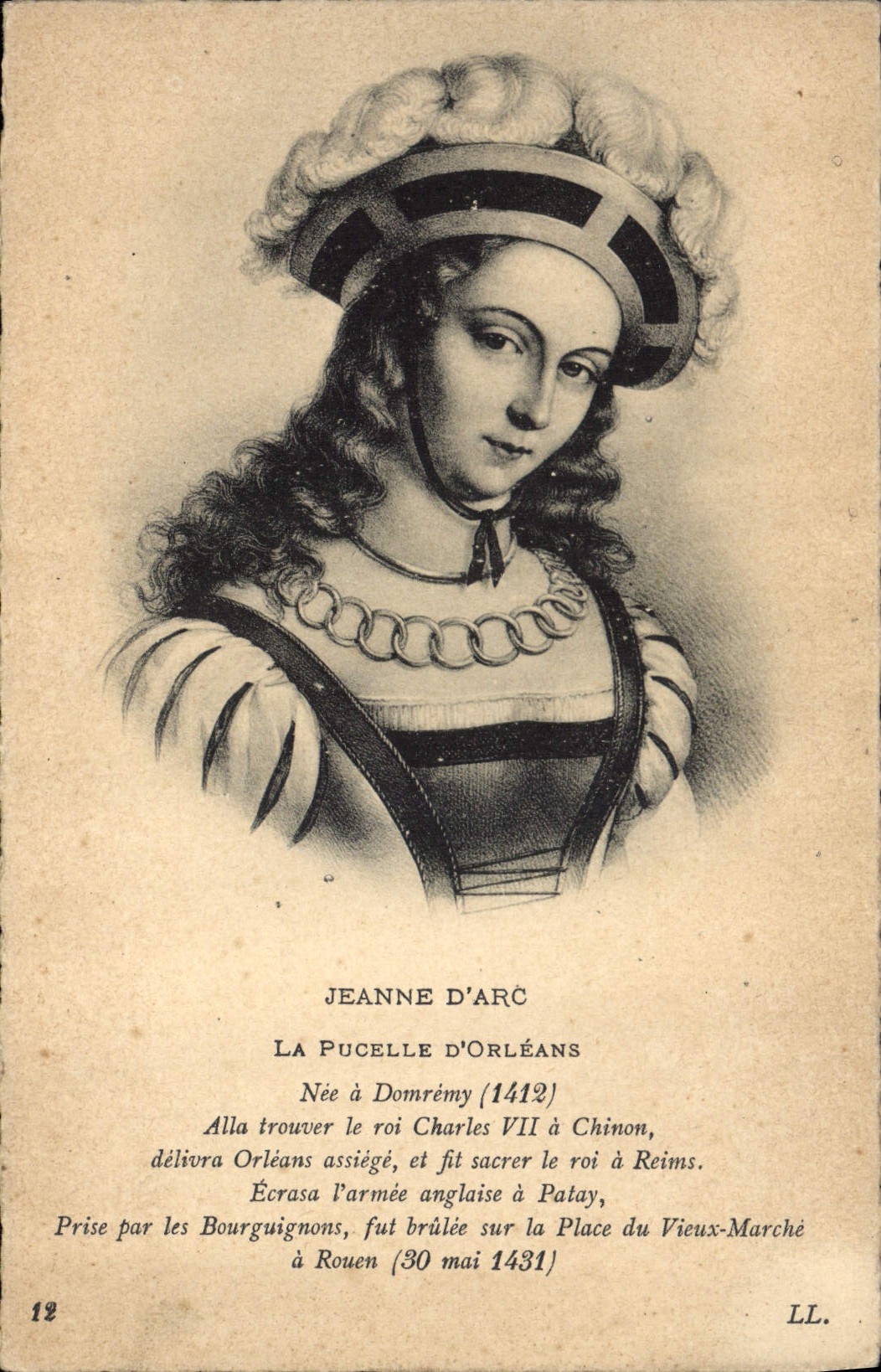 CPA Jeanne d'Arc 